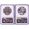 Image 2 : Lot of 1958 & 1958-D Franklin Half Dollar Coins NGC MS63