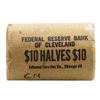 Image 3 : Original Bank Wrapped Roll of (20) Brilliant Uncirculated 1963 Franklin Half Dollar Coins