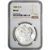 Image 2 : 1884-O $1 Morgan Silver Dollar Coin NGC MS62 Great Toning