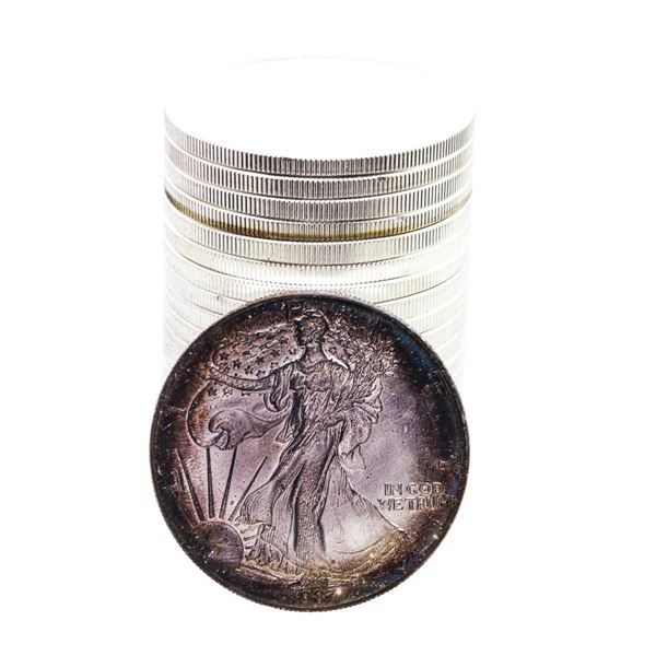 Roll of (20) Brilliant Uncirculated 1987 $1 American Silver Eagle Coins