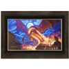 Image 1 : Greg Hildebrandt "Smaug Destroys Laketown" Print Giclee on Canvas