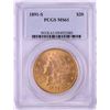 Image 1 : 1891-S $20 Liberty Head Double Eagle Gold Coin PCGS MS61