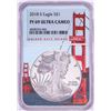 Image 1 : 2018-S $1 Proof American Silver Eagle Coin NGC PF69 Ultra Cameo Bridge Core