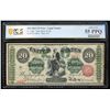 Image 1 : 1863 $20 Legal Tender Note Fr.126b PCGS About Uncirculated 55PPQ