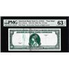 Image 1 : 1929 10 Unit American Bank Note Co. "Test Note" PMG Choice Uncirculated 63EPQ