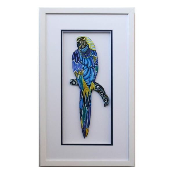 Govezensky "Moment of Peace XI" Original Mixed Media on Metal