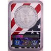 Image 2 : 2018-W $1 Proof American Silver Eagle Coin NGC PF69 Ultra Cameo Congratulations Flag
