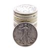 Image 1 : Roll of (20) Mixed Date Walking Liberty Half Dollar Coins