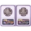 Image 2 : Lot of (2) 1964 Kennedy Half Dollar Coins NGC MS64