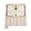 Image 1 : 1862 $500 Confederate Bond Obsolete Sheet B-127