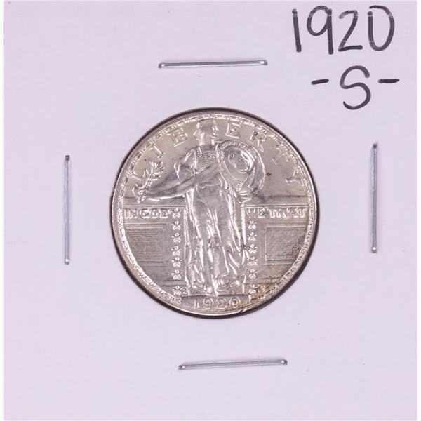 1920-S Standing Liberty Quarter Coin