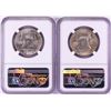 Image 2 : Lot of 1954-S & 1954-D Franklin Half Dollar Coins NGC MS64