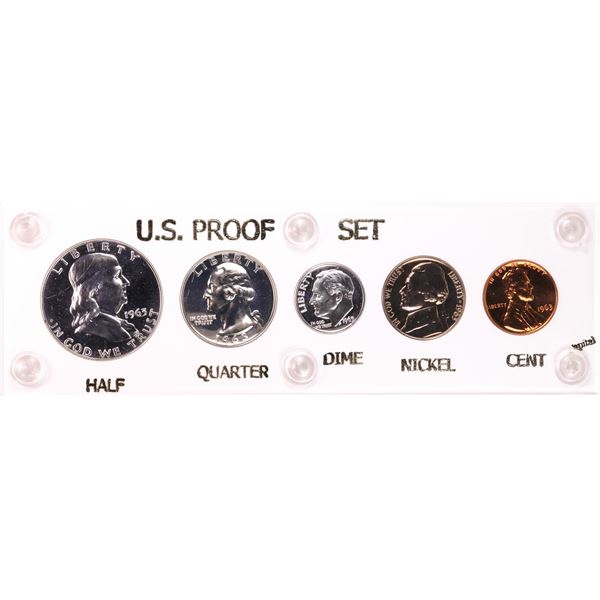 1963 (5) Coin Proof Set