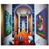 Image 1 : Ferjo "Archways to the Sun" Original Oil on Canvas