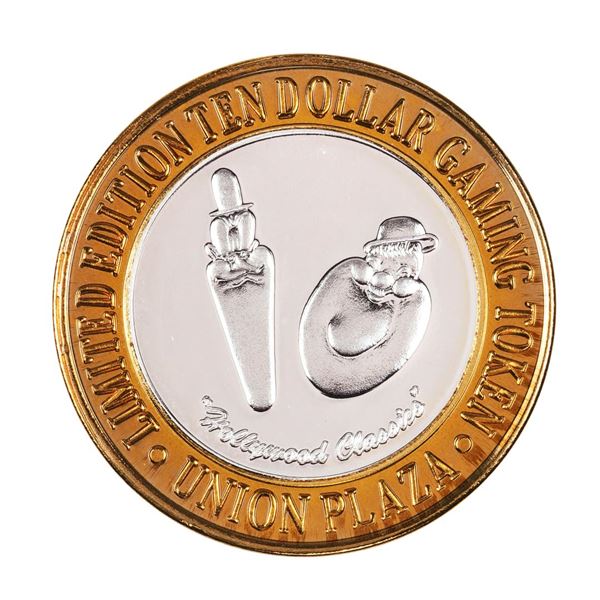.999 Silver Plaza Hotel & Casino Las Vegas, NV $10 Limited Edition Gaming Token