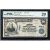 Image 1 : 1902PB $10 First NB of Elko, NV CH# 7743 National Bank Note PMG Very Fine 20