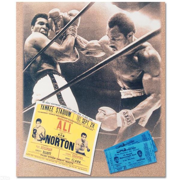 "Ken Norton and Ali Ticket" Photograph