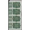 Image 2 : Uncut Sheet of (4) State of Louisiana Baby Bond Obsolete Notes