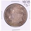 Image 1 : 1878-S $1 Morgan Silver Dollar Coin Nice Toning