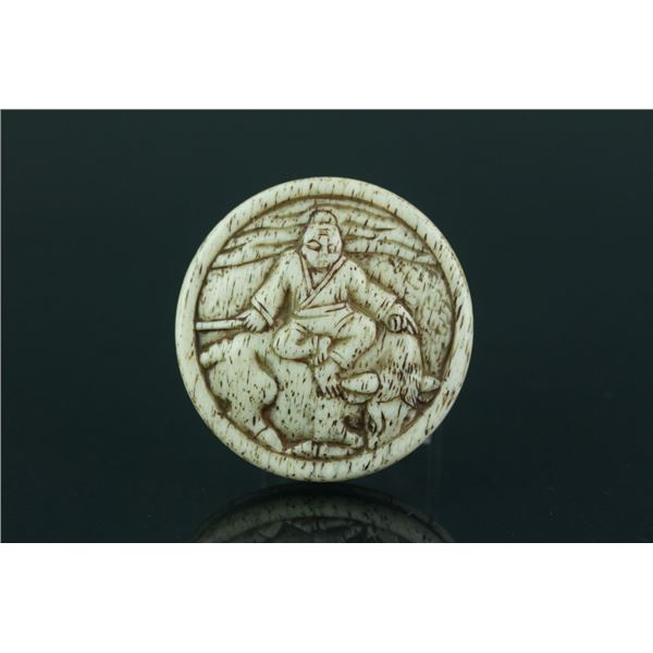 18-19th Century Japanese Wood Carved Netsuke