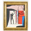 Image 2 : Le Corbusier Swiss-French Acrylic on Canvas