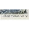 Image 5 : Helga Frederick Linoblock Color Print on Paper