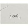 Image 4 : Jean Pages French Modernist Ink on Paper '71