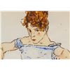 Image 3 : Egon Schiele Austrian Watercolor on Paper