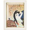 Image 3 : Lot of Two Japanese Prints on Paper Beauties