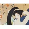 Image 5 : Lot of Two Japanese Prints on Paper Beauties