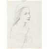 Image 1 : Graphite on Paper Portrait of a Woman