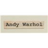 Image 5 : Andy Warhol American Lithograph TROVA AT PACE