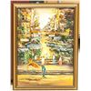 Image 2 : Oil on Board Chinatown Scene