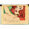 Image 2 : Roy Lichtenstein American Pop Mixed Media on Card