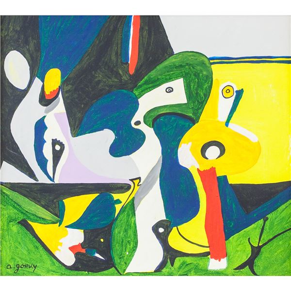 Arshile Gorky American Abstract Oil on Canvas