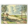 Image 2 : Dutch Oil on Canvas Landscape Signed Vincent