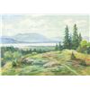 Image 1 : Signed T. Swanson Oil on Canvas Landscape