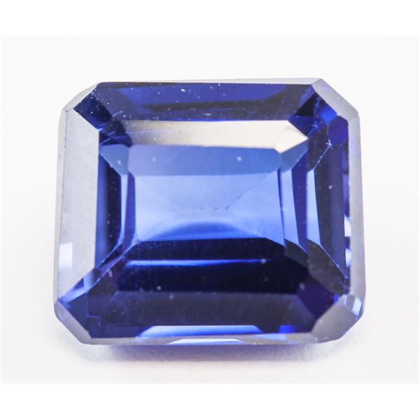 7.70ct Emerald Blue Kashmir Natural Sapphire GGL