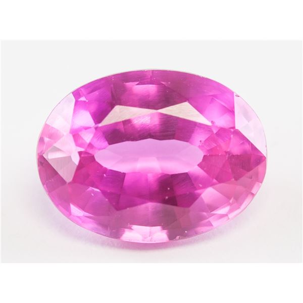 10.10ct Oval Cut Pink Natural Danburite GGL