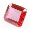 Image 1 : 6.80ct Emerald Cut Red Natural Ruby GGL