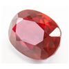 Image 2 : 38.10ct Oval Cut Red Natural Ruby GGL