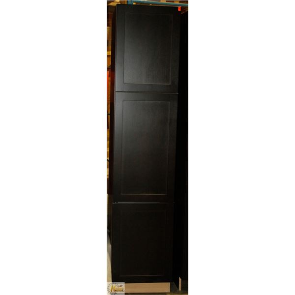 TALL PANTRY 24" D X 18" W X 84" T  C/W 3 RH DOORS