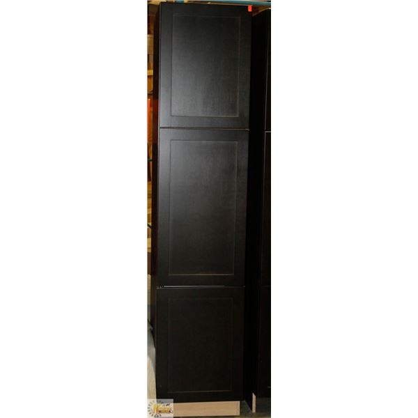 TALL PANTRY 24" D X 18" W X 84" T  C/W 3 RH DOORS