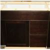 Image 1 : SINK VANITY BASE CAB 30" WIDE WITH BANK DRWS ON