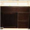 Image 1 : SINK VANITY BASE CAB 30" WIDE WITH BANK DRWS ON