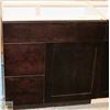 Image 1 : SINK VANITY BASE CAB 30" WIDE WITH BANK DRWS ON