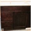 Image 1 : SINK VANITY BASE CAB 30" WIDE WITH BANK DRWS ON