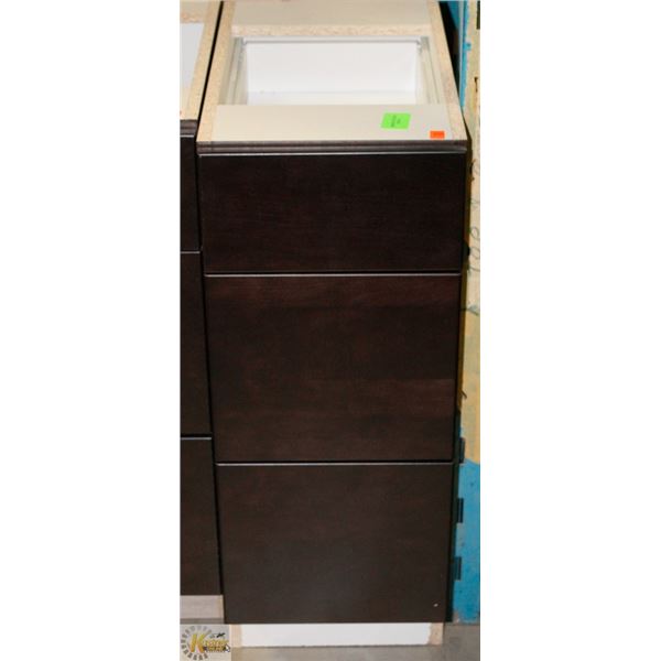 VANITY 12" WIDE BASE CAB 3 DRW VERTICAL