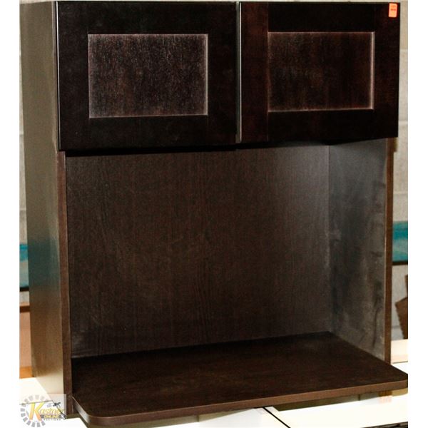 MICRO/TV CAB 27"W X 30"T X 18"D EXT SHELF AND