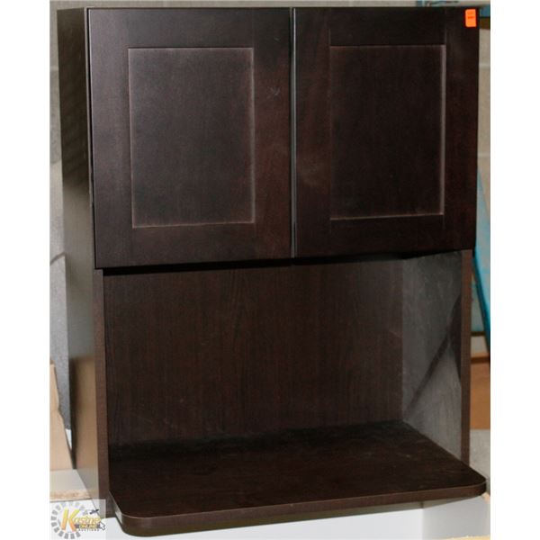 MICRO/TV CAB 24"W X 30"T X 18"D EXT SHELF AND